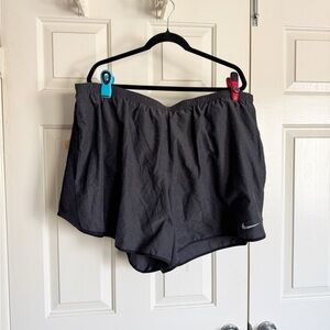Nike Women's Athletic Black Shorts Size 3x